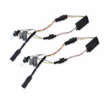 19-22 Ram 2500/3500 Stock Halogen Tail Lights To AlphaRex 09-18 Ram Tail lights Converters