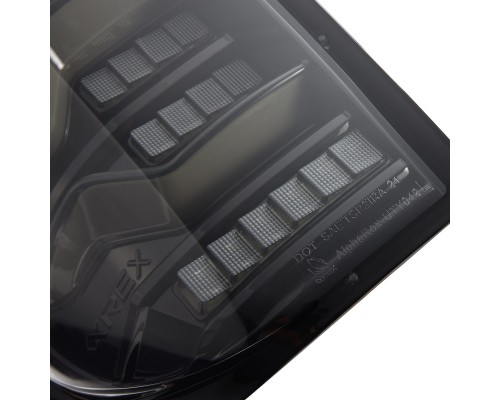 Задние фонари Toyota Tundra 2014-2021 серии LUXX светодиодные с желтым поворотником Alpha-Black Задние фонари Toyota Tundra 2014-2021 серии LUXX светодиодные с желтым поворотником Alpha-Black