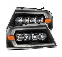 Фары Ford F150 04-08 и Lincoln Mark LT 06-08 светодиодные серии NOVA Black 