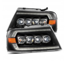 Фары Ford F150 04-08 и Lincoln Mark LT 06-08 светодиодные серии NOVA Black 