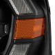 Фары Ford F150 2004-2008 и Lincoln Mark LT 2006-2008 линзованные галогенные серии PRO цвет Black