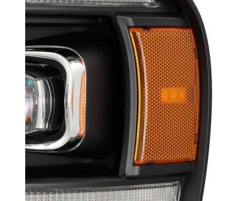 Фары Dodge Ram 02-05 светодиодные серии NOVA цвет Black Фары Dodge Ram 02-05 светодиодные серии NOVA цвет Black