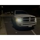 Фары Dodge Ram 02-05 светодиодные серии NOVA цвет Black