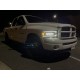 Фары Dodge Ram 02-05 светодиодные серии NOVA цвет Black