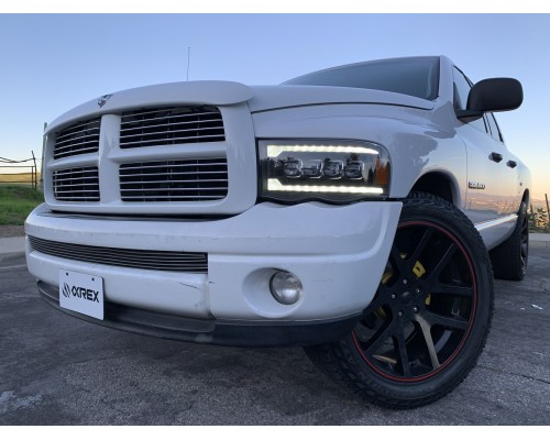 Фары Dodge Ram 02-05 светодиодные серии NOVA цвет Black Фары Dodge Ram 02-05 светодиодные серии NOVA цвет Black