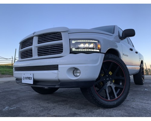Фары Dodge Ram 02-05 светодиодные серии NOVA цвет Black Фары Dodge Ram 02-05 светодиодные серии NOVA цвет Black