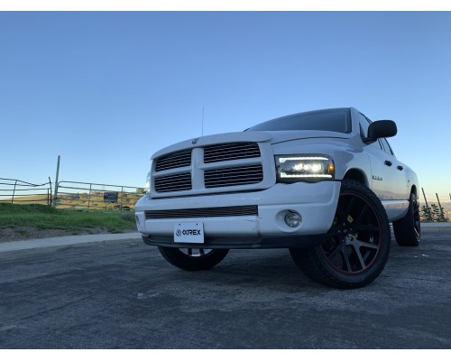 Фары Dodge Ram 02-05 светодиодные серии NOVA цвет Black Фары Dodge Ram 02-05 светодиодные серии NOVA цвет Black
