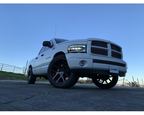 Фары Dodge Ram 02-05 светодиодные серии NOVA цвет Black Фары Dodge Ram 02-05 светодиодные серии NOVA цвет Black