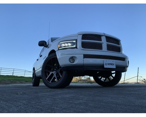 Фары Dodge Ram 02-05 светодиодные серии NOVA цвет Black Фары Dodge Ram 02-05 светодиодные серии NOVA цвет Black