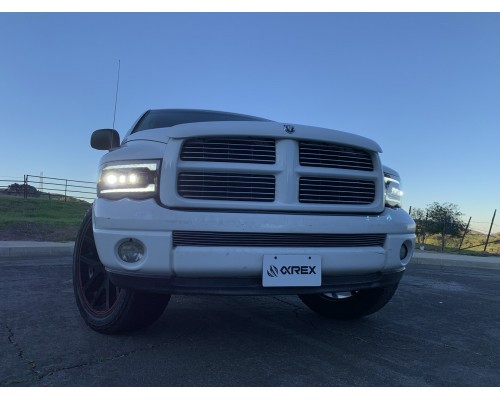 Фары Dodge Ram 02-05 светодиодные серии NOVA цвет Black Фары Dodge Ram 02-05 светодиодные серии NOVA цвет Black