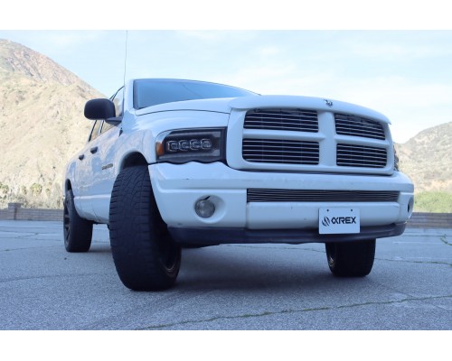 Фары Dodge Ram 02-05 светодиодные серии NOVA цвет Black Фары Dodge Ram 02-05 светодиодные серии NOVA цвет Black