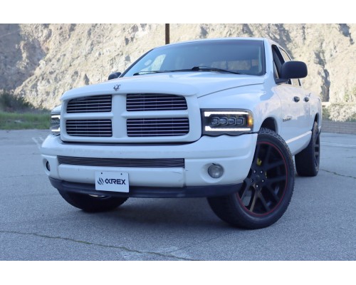 Фары Dodge Ram 02-05 светодиодные серии NOVA цвет Black Фары Dodge Ram 02-05 светодиодные серии NOVA цвет Black