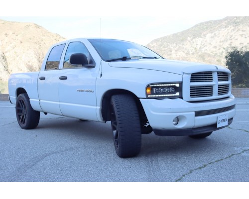 Фары Dodge Ram 02-05 светодиодные серии NOVA цвет Black Фары Dodge Ram 02-05 светодиодные серии NOVA цвет Black