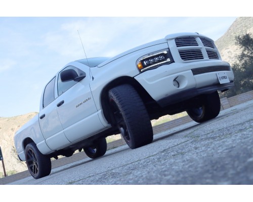 Фары Dodge Ram 02-05 светодиодные серии NOVA цвет Black Фары Dodge Ram 02-05 светодиодные серии NOVA цвет Black