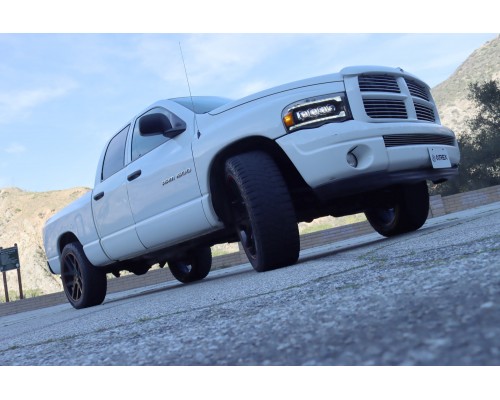 Фары Dodge Ram 02-05 светодиодные серии NOVA цвет Black Фары Dodge Ram 02-05 светодиодные серии NOVA цвет Black