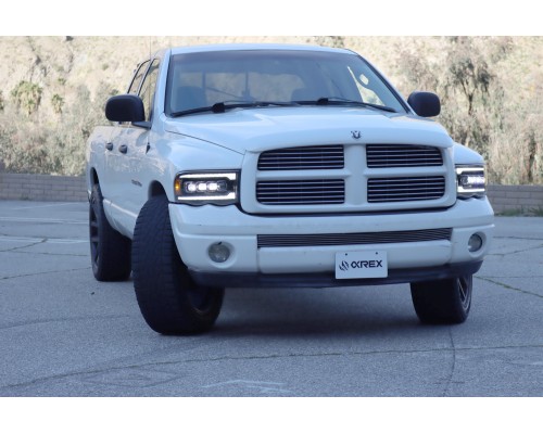 Фары Dodge Ram 02-05 светодиодные серии NOVA цвет Black Фары Dodge Ram 02-05 светодиодные серии NOVA цвет Black