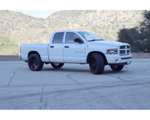 Фары Dodge Ram 02-05 светодиодные серии NOVA цвет Black Фары Dodge Ram 02-05 светодиодные серии NOVA цвет Black