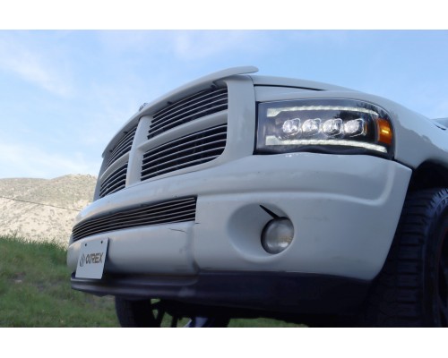 Фары Dodge Ram 02-05 светодиодные серии NOVA цвет Black Фары Dodge Ram 02-05 светодиодные серии NOVA цвет Black