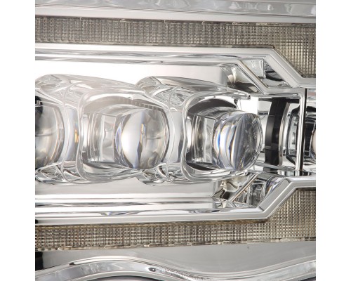 Фары Dodge Ram 02-05 светодиодные серии NOVA цвет Chrome Фары Dodge Ram 02-05 светодиодные серии NOVA цвет Chrome