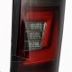 Задние фонари Ford F250 F350 F450 светодиодные с желтым поворотником 2017-2019 серия PRO Red Smoke