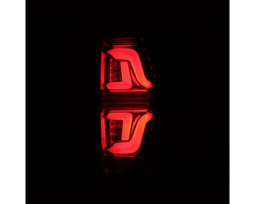 Задние фонари Ford F250 F350 F450 светодиодные с желтым поворотником 2017-2019 серия PRO Red Smoke Задние фонари Ford F250 F350 F450 светодиодные с желтым поворотником 2017-2019 серия PRO Red Smoke