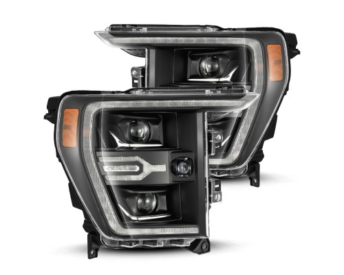 Фары Ford F150 2021-2023 и F150 Raptor 2021-2023 светодиодные LUXX серия Black Фары Ford F150 2021-2023 и F150 Raptor 2021-2023 светодиодные LUXX серия Black