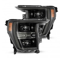 Фары Ford F-150 21-23 и F-150 Raptor 21-23 светодиодные LUXX серия Alpha-Black