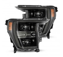Фары Ford F-150 21-23 и F-150 Raptor 21-23 светодиодные LUXX серия Alpha-Black