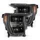 Фары Ford F150 2021-2023 и F150 Raptor 2021-2023 светодиодные LUXX серия Alpha-Black