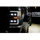 Фары Ford F250, F350, F450, F550, Excursion светодиодные 2008-2010 серия NOVA цвет Black