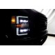 Фары Ford F250, F350, F450, F550, Excursion светодиодные 2008-2010 серия NOVA цвет Black