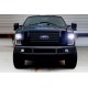 Фары Ford F250, F350, F450, F550, Excursion светодиодные 2008-2010 серия NOVA цвет Black