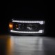 Фары Dodge Ram 2002-2005 светодиодные серии LUXX цвет Black