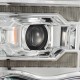 Фары Dodge Ram 02-05 линзованные галогенные PRO-серия цвет Chrome