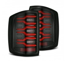 Задние фонари 14-18 Chevrolet Silverado 1500 / 15-19 Silverado 2500HD/3500HD / 15-19 GMC Sierra 3500HD серия LUXX Black-Red
