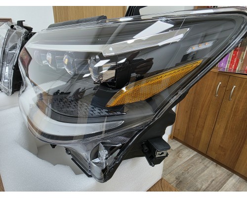 Фары Lexus GX460 2014-2023 светодиодные серии NOVA цвет Black