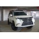 Фары Lexus GX460 2014-2023 светодиодные серии NOVA цвет Black
