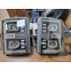 Фары Ford F250, F350, F450, F550, Excursion светодиодные 2008-2010 серия LUXX цвет Black