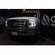Фары Ford F250, F350, F450, F550, Excursion линзованные галогенные 2005-2007 серия PRO цвет Black