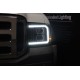 Фары Ford F250, F350, F450, F550, Excursion линзованные галогенные 2005-2007 серия PRO цвет Black