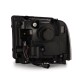 Фары Ford F250, F350, F450, F550, Excursion светодиодные 2005-2007 серия LUXX цвет Black