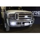 Фары Ford F250, F350, F450, F550, Excursion светодиодные 2005-2007 серия LUXX цвет Black