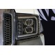 Фары Ford F250, F350, F450, F550, Excursion светодиодные 2005-2007 серия LUXX цвет Black