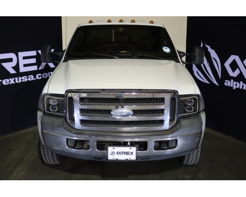 Фары Ford F250, F350, F450, F550, Excursion светодиодные 2005-2007 серия LUXX цвет Black Фары Ford F250, F350, F450, F550, Excursion светодиодные 2005-2007 серия LUXX цвет Black