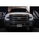 Фары Ford F250, F350, F450, F550, Excursion светодиодные 2005-2007 серия LUXX цвет Black