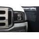 Фары Ford F250, F350, F450, F550, Excursion светодиодные 2005-2007 серия LUXX цвет Black