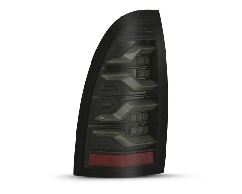 Задние фонари Toyota Tacoma 2005-2015 светодиодные с желтым поворотником серия LUXX цвет Alpha-Black Задние фонари Toyota Tacoma 2005-2015 светодиодные с желтым поворотником серия LUXX цвет Alpha-Black