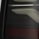Задние фонари Toyota Tacoma 2005-2015 светодиодные с желтым поворотником серия LUXX цвет Black