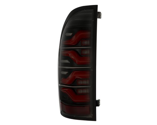 Задние фонари Toyota Tacoma 2005-2015 светодиодные с красным поворотником серия LUXX цвет Black-Red Задние фонари Toyota Tacoma 2005-2015 светодиодные с красным поворотником серия LUXX цвет Black-Red