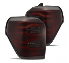 Задние фонари Toyota 4Runner 2010-2023 светодиодные серии PRO цвет Red Smoke